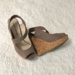 Audrey Brook Wedge Sandals